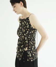 CLANE | MABEL FLOWER DRAPE CAMI TOPS(キャミソール)