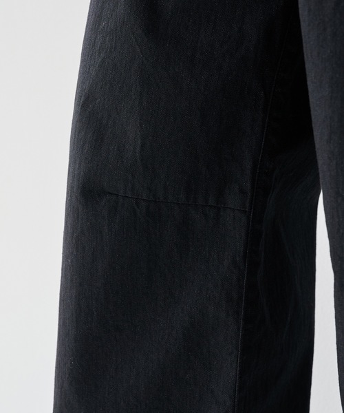 STUDIOUS(ステュディオス)の「【STUDIOUS】8.5oz Barrel Denim Pants(デニムパンツ・メンズ・ブラック/インディゴブルー・1/2)」の21枚目の写真