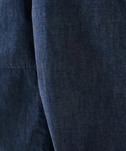 STUDIOUS(ステュディオス)の「【STUDIOUS】8.5oz Barrel Denim Pants(デニムパンツ・メンズ・ブラック/インディゴブルー・1/2)」の5枚目の写真