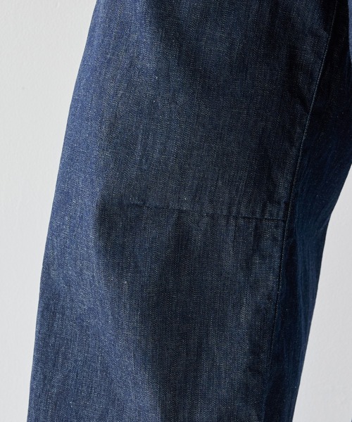 STUDIOUS(ステュディオス)の「【STUDIOUS】8.5oz Barrel Denim Pants(デニムパンツ・メンズ・ブラック/インディゴブルー・1/2)」の6枚目の写真