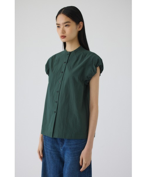 RIM.ARK(リムアーク)の「Bottle neck volume blouse(ボトルネック ボリューム ブラウス)(シャツ/ブラウス・レディース・ホワイト/ブラック/グリーン・FREE)」の8枚目の写真