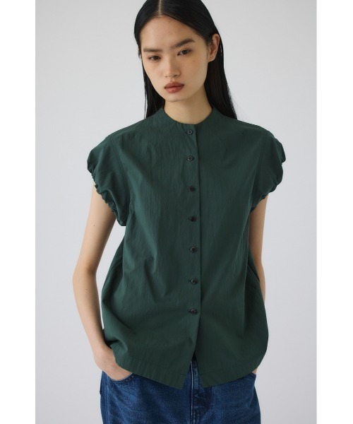 RIM.ARK(リムアーク)の「Bottle neck volume blouse(ボトルネック ボリューム ブラウス)(シャツ/ブラウス・レディース・ホワイト/ブラック/グリーン・FREE)」の12枚目の写真