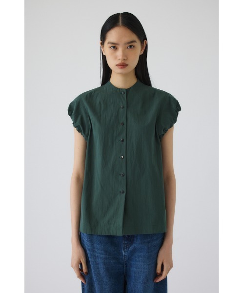 RIM.ARK(リムアーク)の「Bottle neck volume blouse(ボトルネック ボリューム ブラウス)(シャツ/ブラウス・レディース・ホワイト/ブラック/グリーン・FREE)」の13枚目の写真