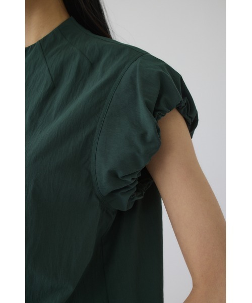 RIM.ARK(リムアーク)の「Bottle neck volume blouse(ボトルネック ボリューム ブラウス)(シャツ/ブラウス・レディース・ホワイト/ブラック/グリーン・FREE)」の19枚目の写真