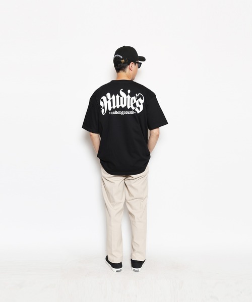 RUDIE'S(ルーディーズ)の「STAB TEE(Tシャツ/カットソー・メンズ・ホワイト/ブラック・L/XL)」の2枚目の写真