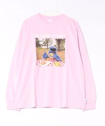 【SESAME STREET/セサミストリート】フォトプリント クルーネックロングスリーブTシャツ
