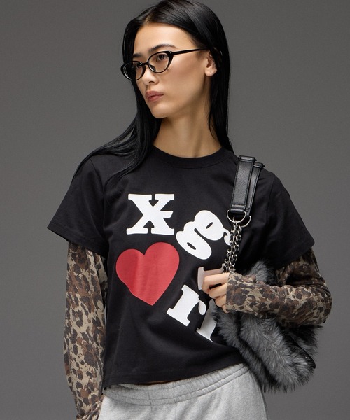 X-girl(エックスガール)の「FAUX FUR CHAIN BAG(ハンドバッグ・レディース・ブラック/ブラウン・ONE SIZE)」の9枚目の写真