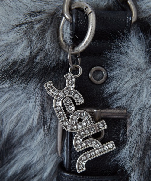 X-girl(エックスガール)の「FAUX FUR CHAIN BAG(ハンドバッグ・レディース・ブラック/ブラウン・ONE SIZE)」の16枚目の写真