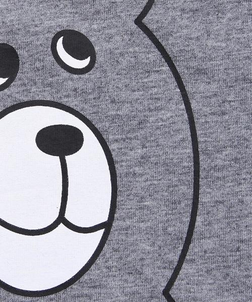 coen（コーエン）の「【coen kids】虫よけ加工コーエンベアプリントＴシャツ(100～150cm)（Tシャツ/カットソー・キッズ・ブラック/グレー/ブラウン・100/110/130/120/150/140）」の8枚目の写真