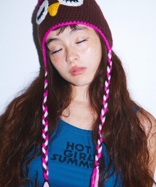 PULP/417EDIFICE(パルプフォーワンセブンエディフィス)の「Suii/ スイ HOT GIRL SUMMER TANK(Tシャツ/カットソー・レディース・ブラック/ブルー・MEDIUM/SMALL/X-SMALL)」の11枚目の写真