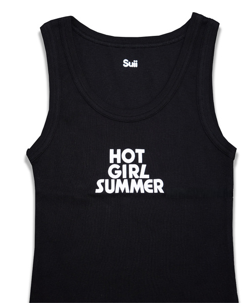 PULP/417EDIFICE(パルプフォーワンセブンエディフィス)の「Suii/ スイ HOT GIRL SUMMER TANK(Tシャツ/カットソー・レディース・ブラック/ブルー・MEDIUM/SMALL/X-SMALL)」の13枚目の写真