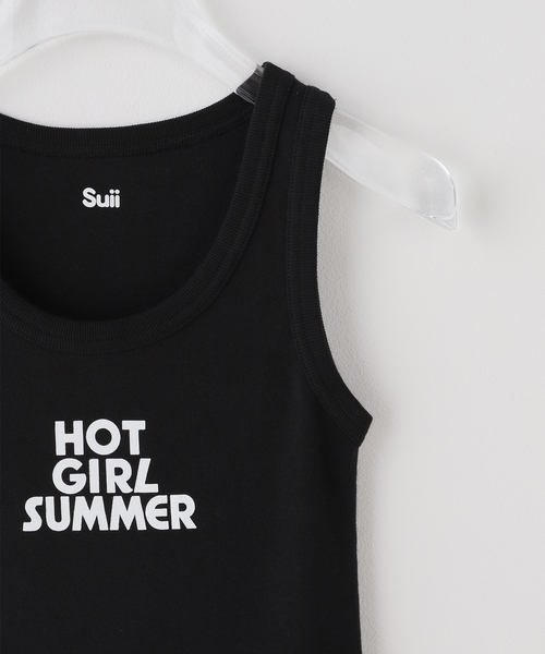 PULP/417EDIFICE(パルプフォーワンセブンエディフィス)の「Suii/ スイ HOT GIRL SUMMER TANK(Tシャツ/カットソー・レディース・ブラック/ブルー・MEDIUM/SMALL/X-SMALL)」の19枚目の写真