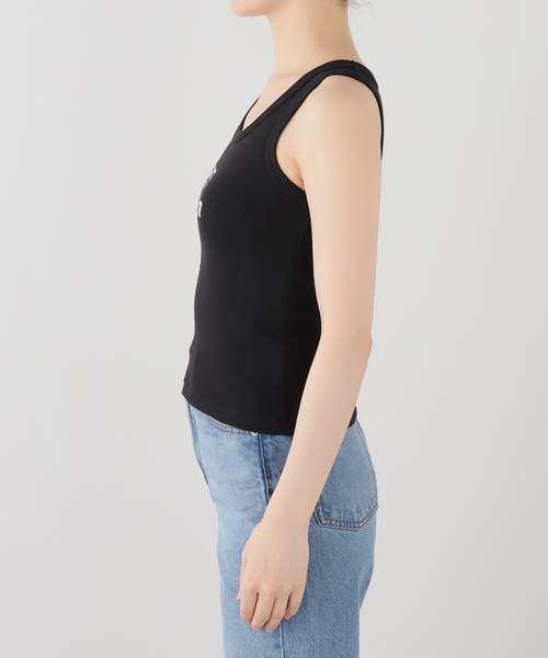 PULP/417EDIFICE(パルプフォーワンセブンエディフィス)の「Suii/ スイ HOT GIRL SUMMER TANK(Tシャツ/カットソー・レディース・ブラック/ブルー・MEDIUM/SMALL/X-SMALL)」の5枚目の写真