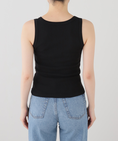 PULP/417EDIFICE(パルプフォーワンセブンエディフィス)の「Suii/ スイ HOT GIRL SUMMER TANK(Tシャツ/カットソー・レディース・ブラック/ブルー・MEDIUM/SMALL/X-SMALL)」の6枚目の写真