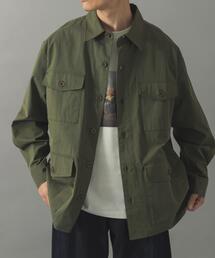 ITEMS URBANRESEARCH | 4-pocket ツイルフィールドシャツジャケット(ミリタリージャケット)
