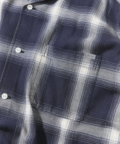 NAUTICA(ノーティカ)の「NAUTICA/ノーティカ ブリーチ オンブレ L/S オープンカラーチェックシャツ(シャツ/ブラウス・メンズ・オリーブ/ブラウン/ネイビー・MEDIUM/LARGE/X-LARGE)」の11枚目の写真
