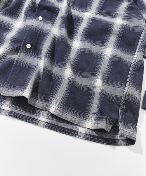 NAUTICA(ノーティカ)の「NAUTICA/ノーティカ ブリーチ オンブレ L/S オープンカラーチェックシャツ(シャツ/ブラウス・メンズ・オリーブ/ブラウン/ネイビー・MEDIUM/LARGE/X-LARGE)」の13枚目の写真