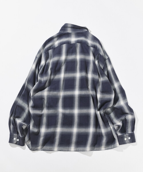 NAUTICA(ノーティカ)の「NAUTICA/ノーティカ ブリーチ オンブレ L/S オープンカラーチェックシャツ(シャツ/ブラウス・メンズ・オリーブ/ブラウン/ネイビー・MEDIUM/LARGE/X-LARGE)」の17枚目の写真