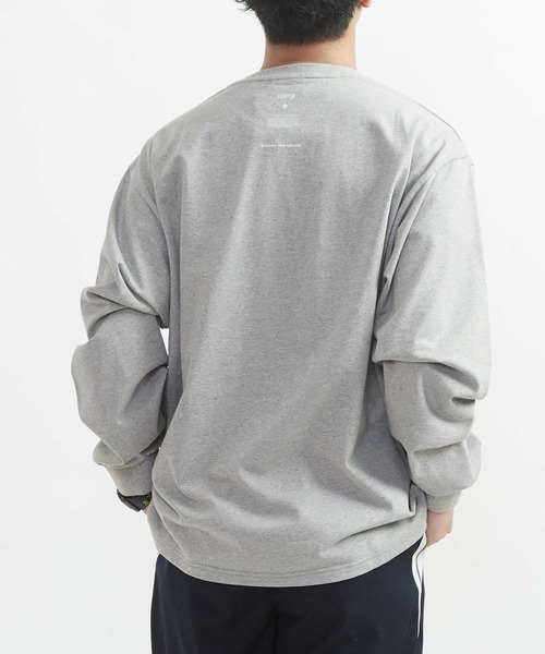 CONVERSE TOKYO(コンバーストウキョウ)の「ONE STAR UP RECYCLED COTTON LONG SLEEVE TEE(Tシャツ/カットソー・レディース・ホワイト/グレー・SMALL)」の12枚目の写真
