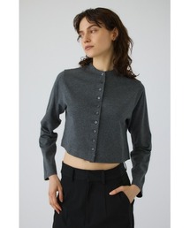 RIM.ARK | Neck darts cut long T/SH(ネック ダーツ カット ロング ティーシャツ)(Tシャツ/カットソー)