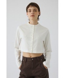 RIM.ARK | Neck darts cut long T/SH(ネック ダーツ カット ロング ティーシャツ)(Tシャツ/カットソー)