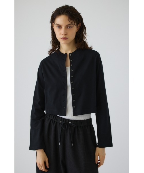 RIM.ARK（リムアーク）の「Neck darts cut long T/SH(ネック ダーツ カット ロング ティーシャツ)（Tシャツ/カットソー・レディース・ブラウン/グレー/ホワイト/ブラック・FREE）」の11枚目の写真