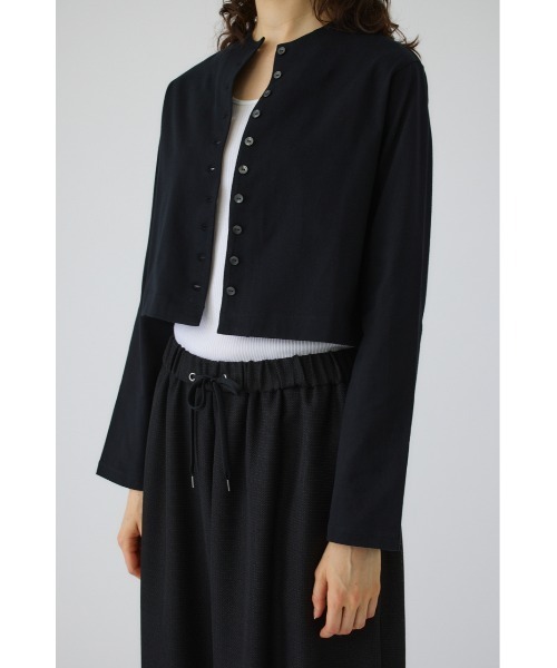 RIM.ARK（リムアーク）の「Neck darts cut long T/SH(ネック ダーツ カット ロング ティーシャツ)（Tシャツ/カットソー・レディース・ブラウン/グレー/ホワイト/ブラック・FREE）」の14枚目の写真