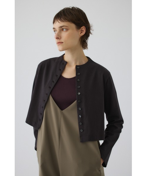 RIM.ARK（リムアーク）の「Neck darts cut long T/SH(ネック ダーツ カット ロング ティーシャツ)（Tシャツ/カットソー・レディース・ブラウン/グレー/ホワイト/ブラック・FREE）」の17枚目の写真