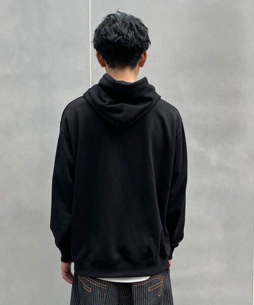 CIAOPANIC(チャオパニック)の「ファイヤーマンバックルヘンリーネックパーカー(パーカー・メンズ・ブラック/グレー・MEDIUM/LARGE)」の12枚目の写真