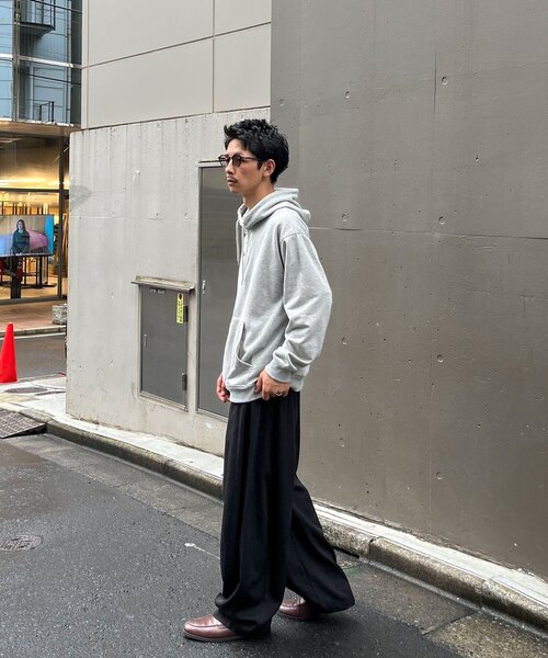 CIAOPANIC(チャオパニック)の「ファイヤーマンバックルヘンリーネックパーカー(パーカー・メンズ・ブラック/グレー・MEDIUM/LARGE)」の21枚目の写真