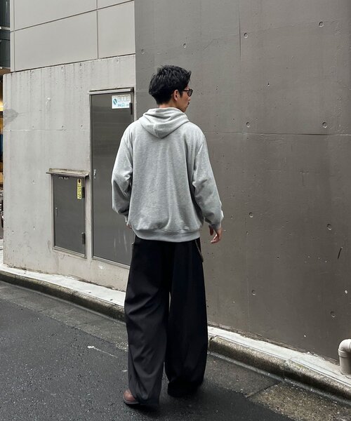 CIAOPANIC(チャオパニック)の「ファイヤーマンバックルヘンリーネックパーカー(パーカー・メンズ・ブラック/グレー・MEDIUM/LARGE)」の22枚目の写真