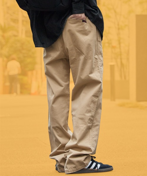 Gramicci(グラミチ)の「Gramicci/グラミチ NN RELAXED PANT リラックスドパンツ チノパンツ 2WAYストレッチ ストレートシルエット ワイドパンツ メンズ レディース 2026年 秋 秋服 冬 冬服(チノパンツ・メンズ・ブラック/ベージュ/ネイビー/オリーブ/チャコール/ブラウン系・S/M/2XL/XL/L)」の4枚目の写真