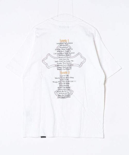 ROYAL FLASH（ロイヤルフラッシュ）の「Ａｌｌ　Ｅｙｅｚ　Ｏｎ　Ｍｅ　Ｐｈｏｔｏ　ＳＳ　Ｔｅｅ（Tシャツ/カットソー・メンズ・ホワイト・M/L）」の2枚目の写真