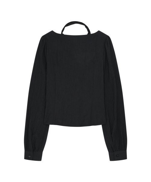 ILLIGO(イリゴ)の「ピンタックフレアブラウス VLACK(シャツ/ブラウス・レディース・その他・SMALL/MEDIUM)」の5枚目の写真
