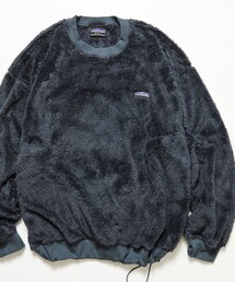 THOUSAND MILE/サウザンドマイル 限定展開 THOUSAND MILE×FREAK'S STORE / サウザンドマイル 別注 シャギー ドローコード クルーネック プルオーバー
