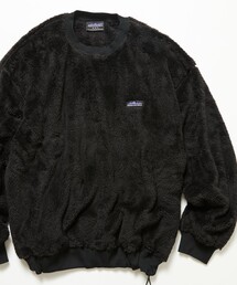 THOUSAND MILE/サウザンドマイル 限定展開 THOUSAND MILE×FREAK'S STORE / サウザンドマイル 別注 シャギー ドローコード クルーネック プルオーバー