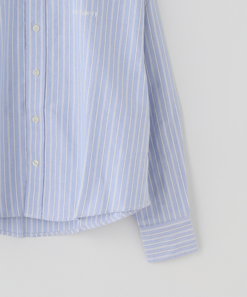 Carhartt WIP(カーハートダブリューアイピー)の「CARHARTT WIP / カーハート ダブリューアイピー W' L/S Kanan Shirt(シャツ/ブラウス・レディース・ピンク/サックスブルー・X-SMALL)」の4枚目の写真