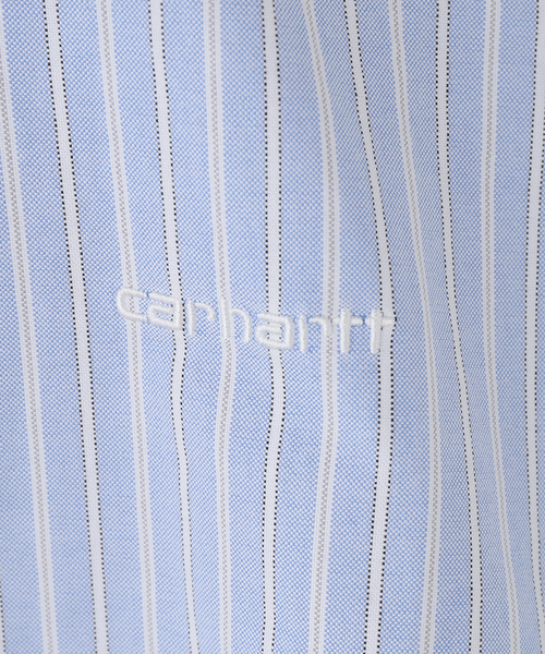 Carhartt WIP(カーハートダブリューアイピー)の「CARHARTT WIP / カーハート ダブリューアイピー W' L/S Kanan Shirt(シャツ/ブラウス・レディース・ピンク/サックスブルー・X-SMALL)」の6枚目の写真