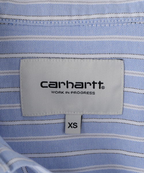 Carhartt WIP(カーハートダブリューアイピー)の「CARHARTT WIP / カーハート ダブリューアイピー W' L/S Kanan Shirt(シャツ/ブラウス・レディース・ピンク/サックスブルー・X-SMALL)」の7枚目の写真