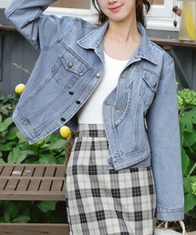オーバーサイズ デニムジャケット