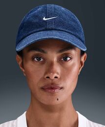 NIKE（ナイキ）の「ナイキ クラブ アンストラクチャード デニム キャップ / Nike Club Unstructured Denim Cap HF0383-419 College Navy（キャップ・メンズ）」