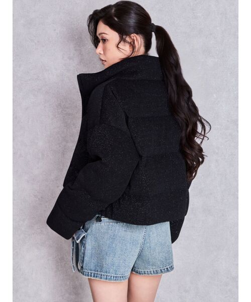 GYDA（ジェイダ）の「ハイウエストEYELET STRAP CARGOショートパンツ（デニムパンツ・レディース・ブルー/ライトブルー/その他1・SMALL/MEDIUM）」の10枚目の写真