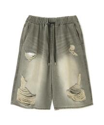 SIS/エスアイエス/DAMAGE DENIM SHORTS