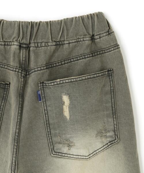 SIS(エスアイエス)の「SIS/エスアイエス/DAMAGE DENIM SHORTS(デニムパンツ・レディース・ブラック・F)」の6枚目の写真