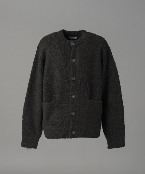 MAISON SPECIAL(メゾンスペシャル)の「《UNISEX》メランジブークレーニットプライムオーバークルーネックカーディガン/Melange Boucle Knit Prime-Over Crew Neck Cardigan【MAISON SPECIAL/メゾンスペシャル】(カーディガン/ボレロ・メンズ・グレー/ブラック/ライトブルー・0/2/1)」の19枚目の写真
