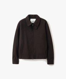 ウール2WAYドリズラージャケット ブラウン COOSJK046BROWN
