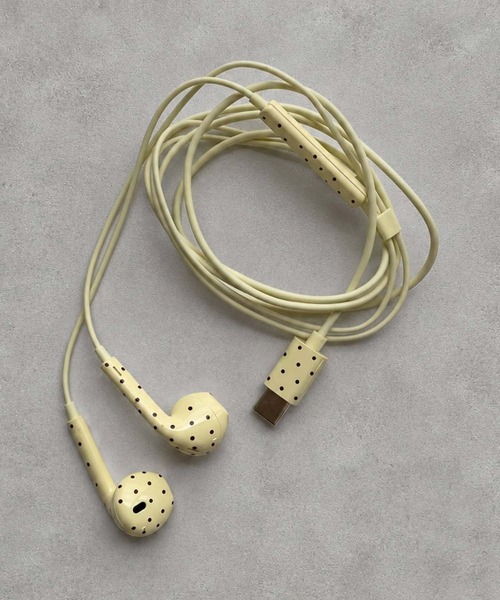 ALMOST BLUE SNOW EARPHONES MILKYWAY イヤホン（ヘッドフォン