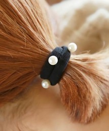 Fun & Daily | F&D : スモールパールへアゴム(ヘアゴム)