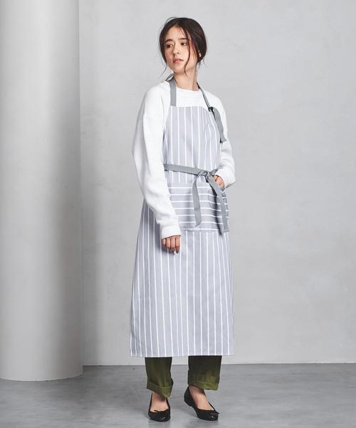 Rushbrookes ストライプエプロン Rushbrookes ストライプエプロン
