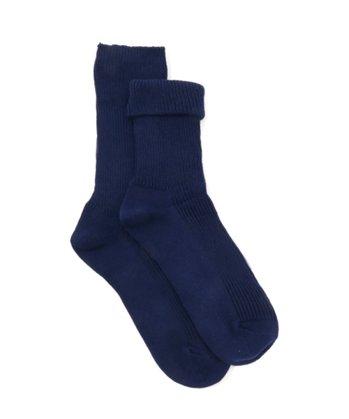 Right-on（ライトオン）の「【Right-on Basic】2WAY無地ソックス（ソックス/靴下・レディース・ライトベージュ/ブラック/ライトグレー/レッド/マスタード/ダークグレー/B/ダークグリーン/ワイン/オフホワイト・23-25）」の10枚目の写真